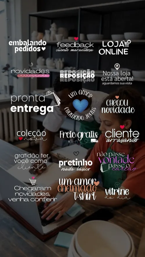 Prancha de pré-visualização de figurinhas 16